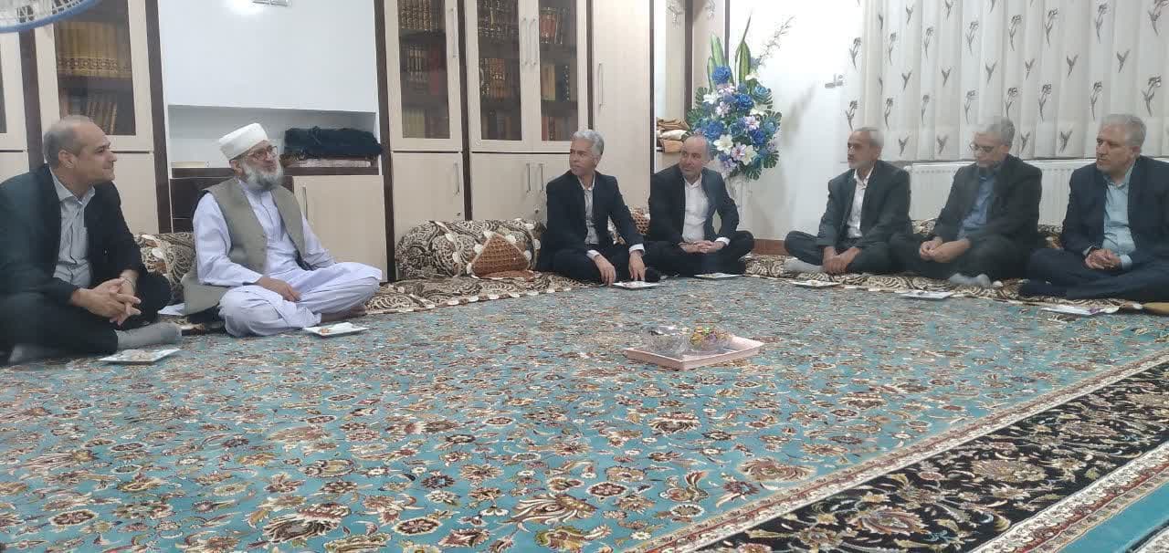  دیدار  با جناب مولانا احراری امام جمعه محترم شهر خواف