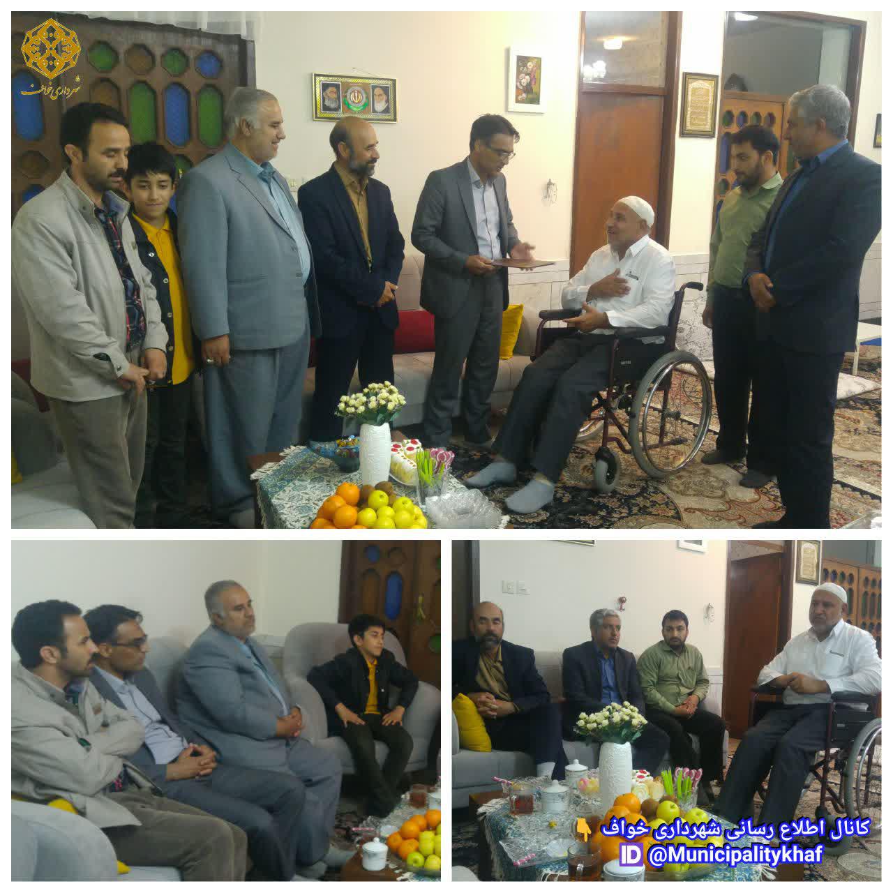 دیدار با جانباز سرافراز حاج موسی پیدایی جانباز جنگ تحمیلی